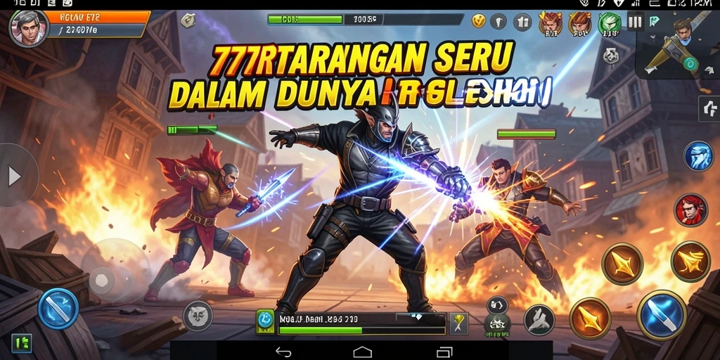 Gameplay 777RT yang mendebarkan dan penuh aksi.
