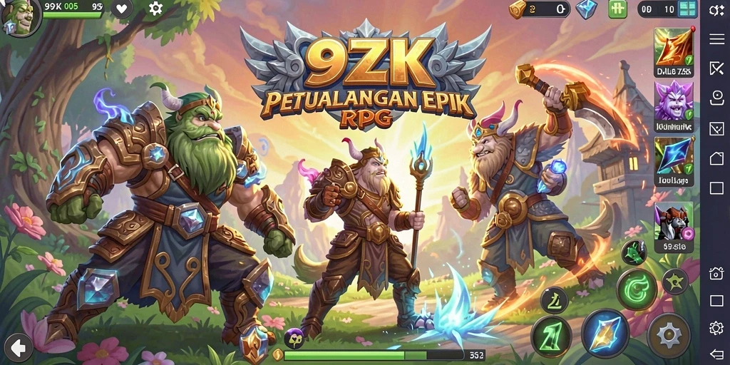 Gameplay RPG yang menarik dan penuh tantangan.