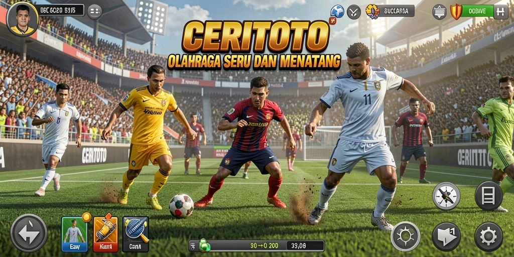 Tampilan menarik dari gameplay CERITOTO yang menegangkan.