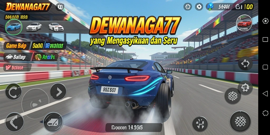 Tampilan gameplay seru DEWANAGA77 yang menegangkan.