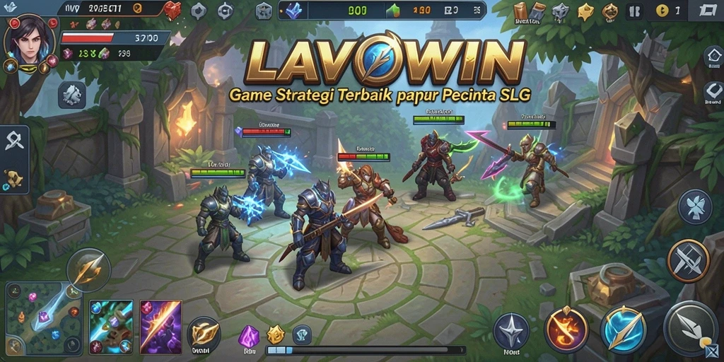 Tampilkan gameplay strategis yang mendebarkan di LAVOWIN.