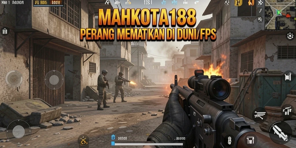 Tampilan gameplay intens dari MAHKOTA188 yang memukau.
