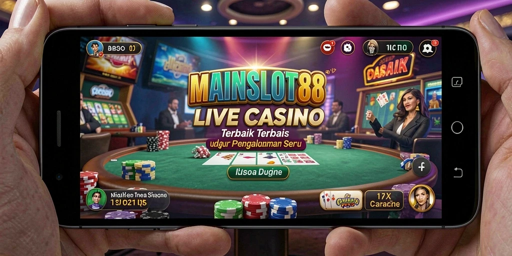 Tampilan menarik gameplay MAINSLOT88 dengan dealer langsung.