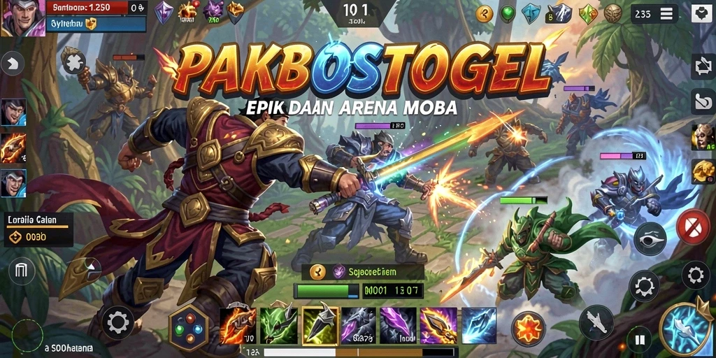 Tampilan menarik dari gameplay PAKBOSTOGEL yang intens.