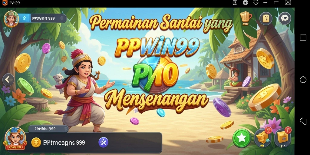 Tampilan menarik dari gameplay PPWIN99 dalam suasana santai.