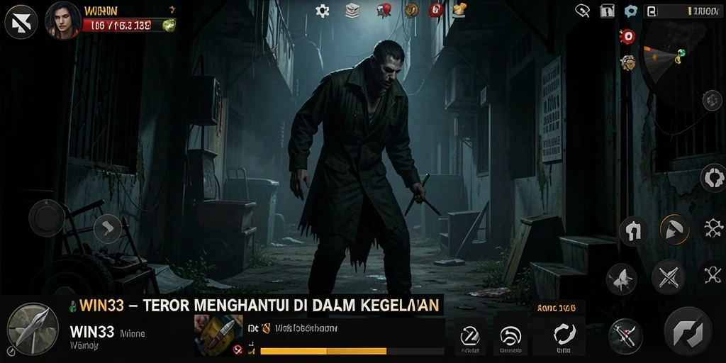 Gameplay WIN33 yang menakutkan dengan suasana mencekam.
